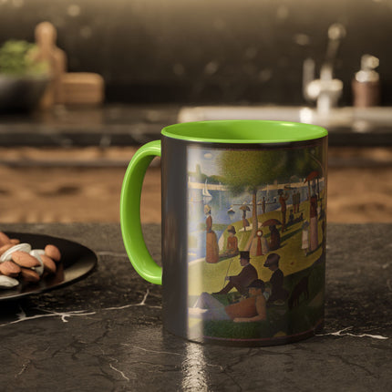 A Sunday on La Grande Jatte by Georges Seurat Colorful Mugs (11oz, 15oz)