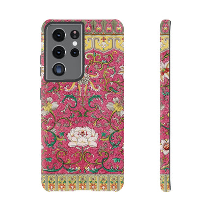 Pink Floral Pattern by Owen Jones Phone Cases