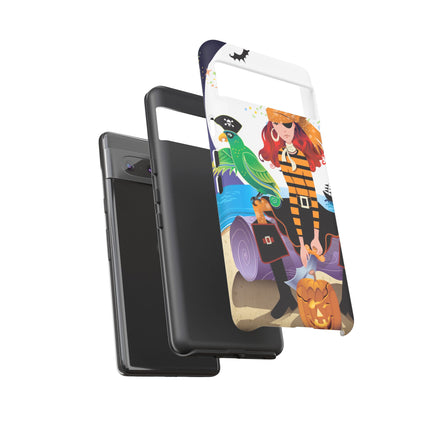 Moonlit Pirate Halloween Phone Cases