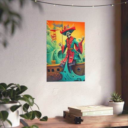 Skeleton Crew of the Misty Seas Fine Art Posters