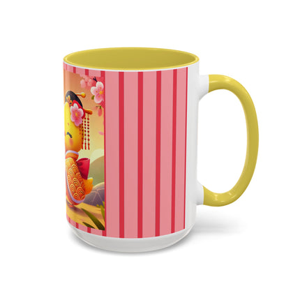 Whimsical Springtime Exchange Colorful Mugs (11oz, 15oz)