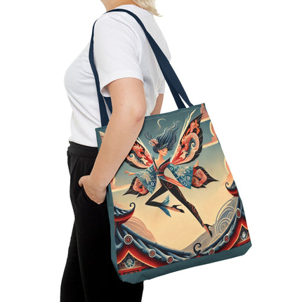 The Dragon Fairy of the Temple Tote Bag – Mythic Grace & Ancient Power