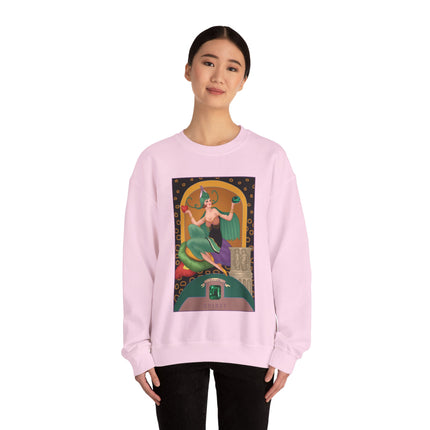 May & Emerald (from the Gem Series) by Sofia Chiostri Heavy Blend™ Crewneck Sweatshirt
