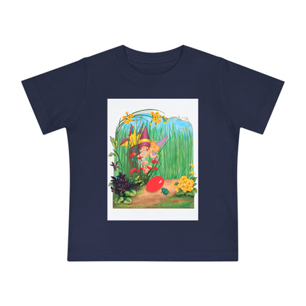 Spring Fairies & Floral Delights Baby Short Sleeve T-Shirt