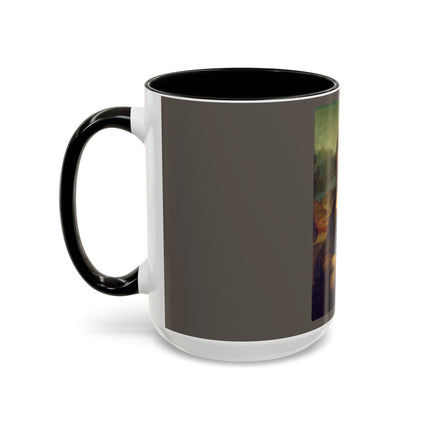 Mona Lisa by Leonardo da Vinci Colorful Mugs (11oz, 15oz)