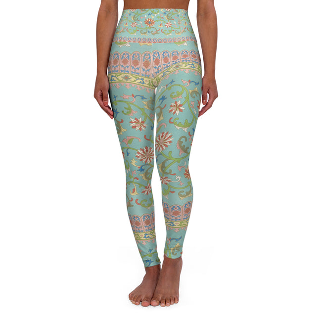 Chinese Ornament by Owen Jones High Waisted Yoga Leggings (AOP)
