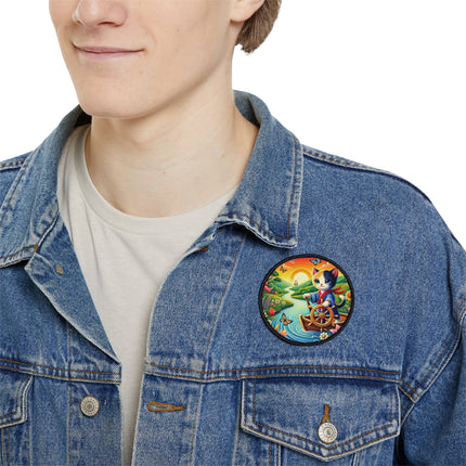 Sailor Kitten’s River Adventure Iron-On Patches