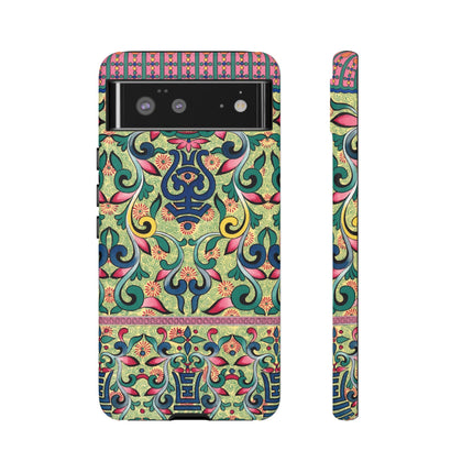 Colorful Flower Pattern by Owen Jones Phone Cases