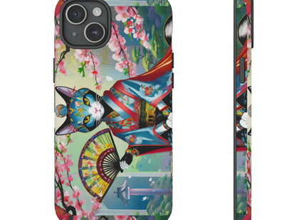 Cyberpunk Geisha Phone Cases