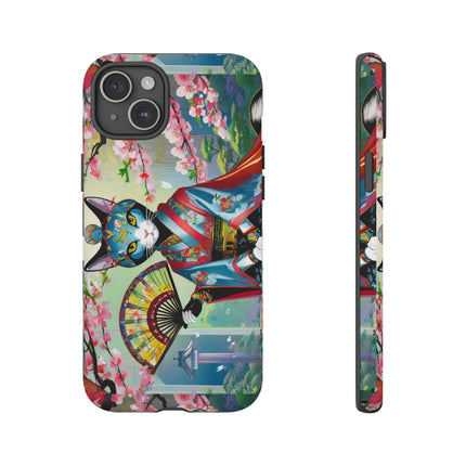 Cyberpunk Geisha Phone Cases