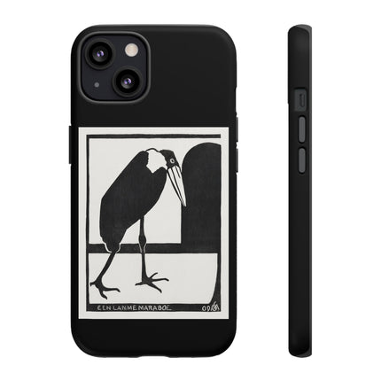 A Lame Marabou by Samuel Jessurun de Mesquita Phone Cases