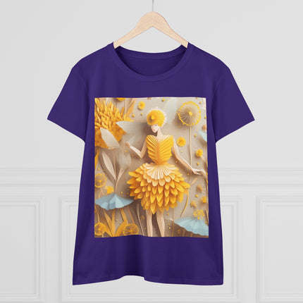 Dandelion Fairy Women's Midweight Cotton Tee