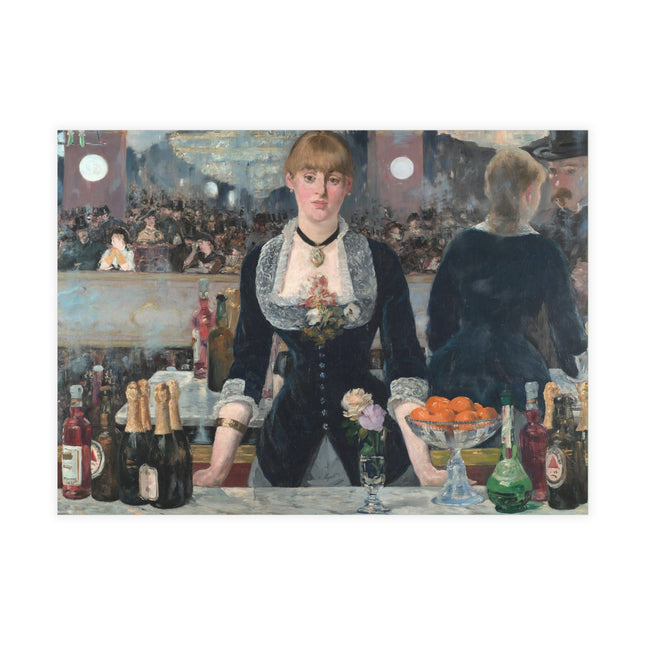 A Bar at the Folies-Bergère by Edouard Manet Postcards (envelopes included) - Bundles of 10, 30, 50 Pieces