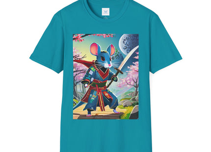 Cyber Samurai Rat Softstyle T-Shirt