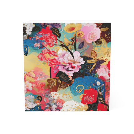 Ethereal Irises Note Cube