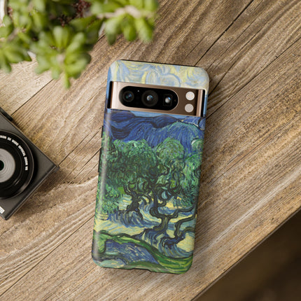 Olive Trees by Vincent Van Gogh Phone Cases