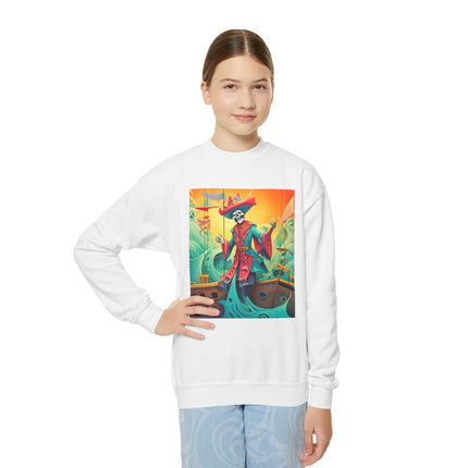 Skeleton Crew of the Misty Seas Youth Crewneck Sweatshirt