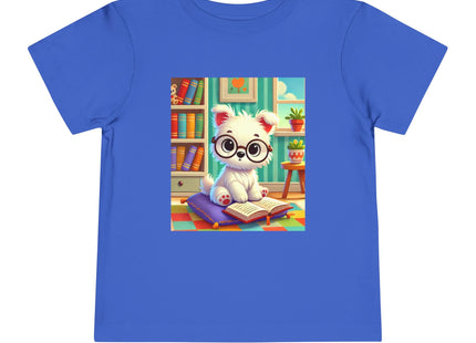 Little Scholar Pup Toddler Short Sleeve Tee