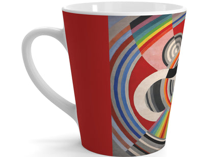 Rythme No. 1 by Robert Delaunay Latte Mug
