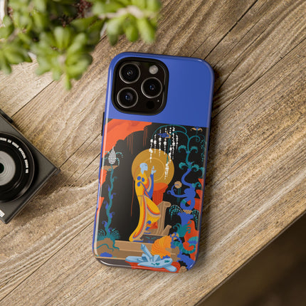 Mystic Oracle Phone Case – Sacred Glow & Eternal Grace