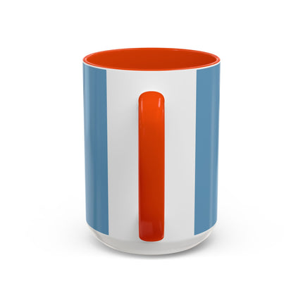 🎿❄️ The Winter Garden Skier Colorful Mug – Whimsical Holiday Fantasy