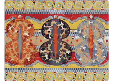 Reproduction of the Shield Frieze by Emile Gilliéron Mouse Pad, Round and Rectangle
