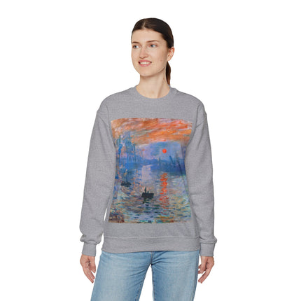 Sunrise by Claude Monet Heavy Blend™ Crewneck Sweatshirt