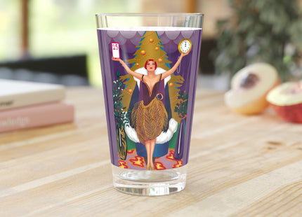 Countdown to Christmas Elegance Glass, 16oz