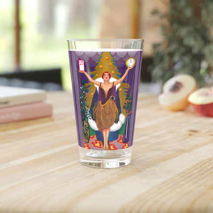 Countdown to Christmas Elegance Glass, 16oz