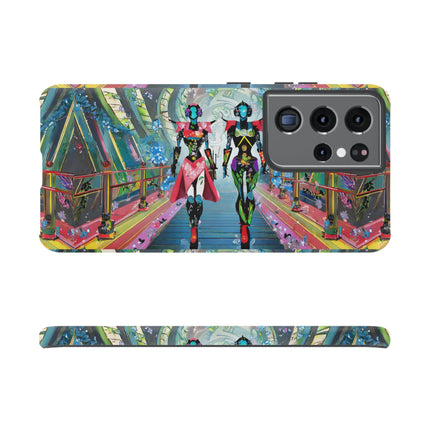 Cyber Punk Robot Models Phone Cases