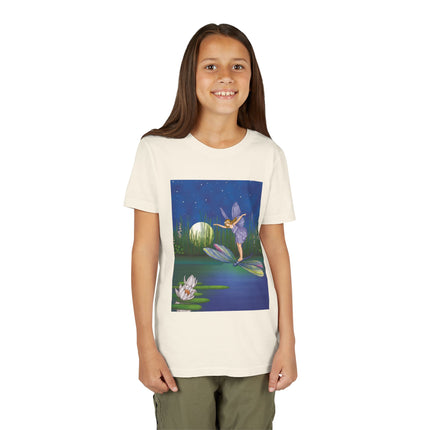 Fairy on a Dragonfly by Ida Rentoul Outhwaite Youth Short Sleeve Tee