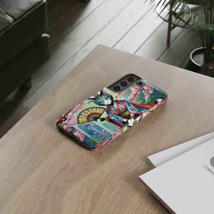 Cyberpunk Geisha Phone Cases