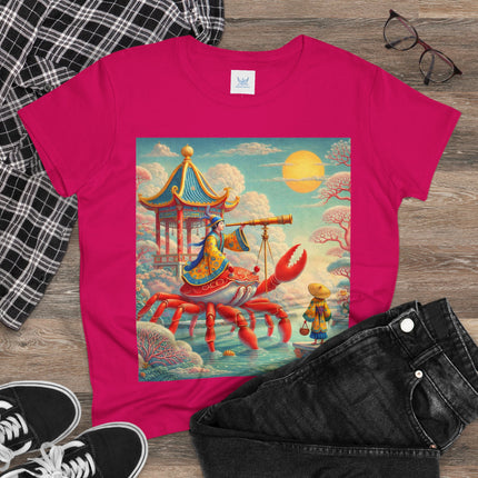 The Celestial Crab Navigator Cotton Tee