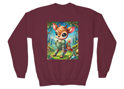 Fawn Defender Youth Crewneck Sweatshirt
