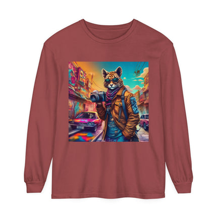 Neon Photographer Long Sleeve T-Shirt