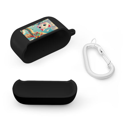 Geisha Kitten and the Dragon Kite AirPods and AirPods Pro Case