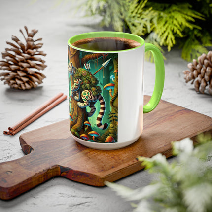 Silent Stripes Colorful Mugs (11oz, 15oz)