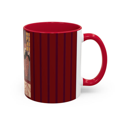 La Loge by George Barbier Colorful Mugs (11oz, 15oz)
