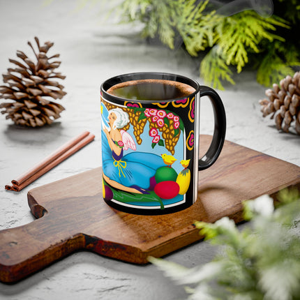 Blooms and Chicks Colorful Mugs (11oz, 15oz)