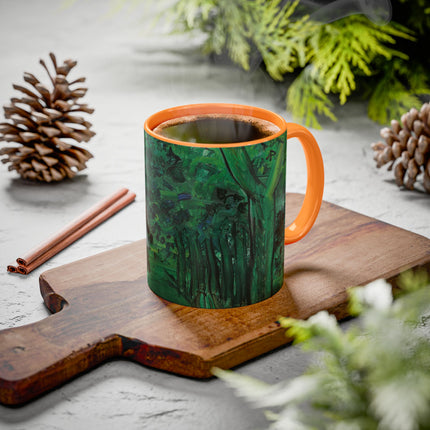 Route en forêt by Raoul Dufy Colorful Mugs (11oz, 15oz)