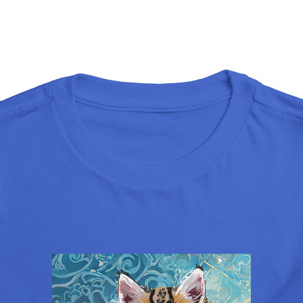 Whiskered Wanderings Toddler Short Sleeve Tee