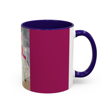 The Red Bird Colorful Mugs – Gentle Storybook Charm & Elegant Whimsy