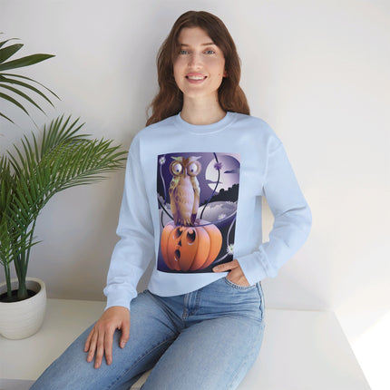 The Startled Pumpkin Unisex Heavy Blend™ Crewneck Sweatshirt