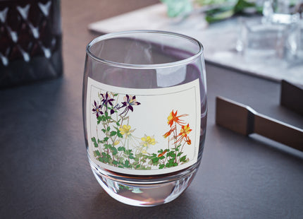Aquilegia Flower by Tanigami Kônan Whiskey Glass
