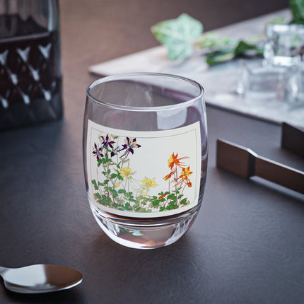 Aquilegia Flower by Tanigami Kônan Whiskey Glass