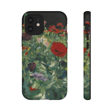 Poppies (A Study of Poppies for Carnation, Lily, Lily, Rose) by John Singer Sargent Phone Cases
