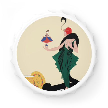 The Marionette Bottle Opener – Cabaret Glamour & Theatrical Charm
