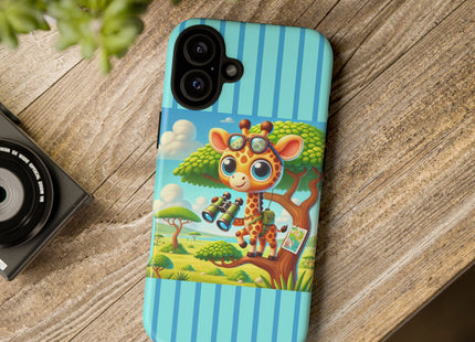 Giraffe Lookout Phone Cases