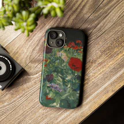 Poppies (A Study of Poppies for Carnation, Lily, Lily, Rose) by John Singer Sargent Phone Cases
