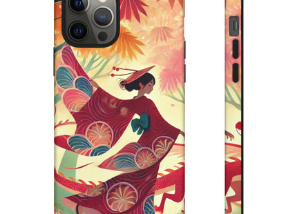 The Dragon Fairy's Dance Phone Cases